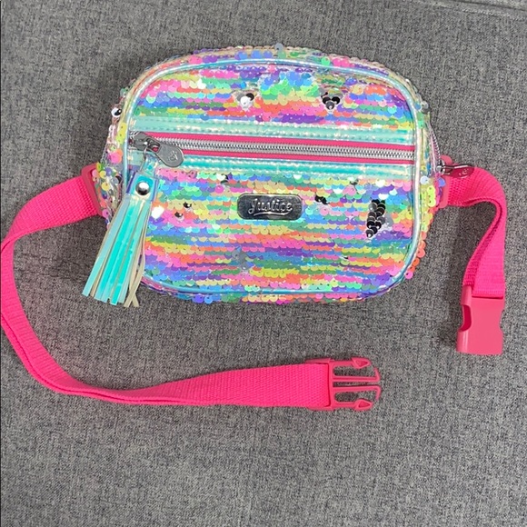 Justice Other - Girls' Flip Sequin Belt Bag